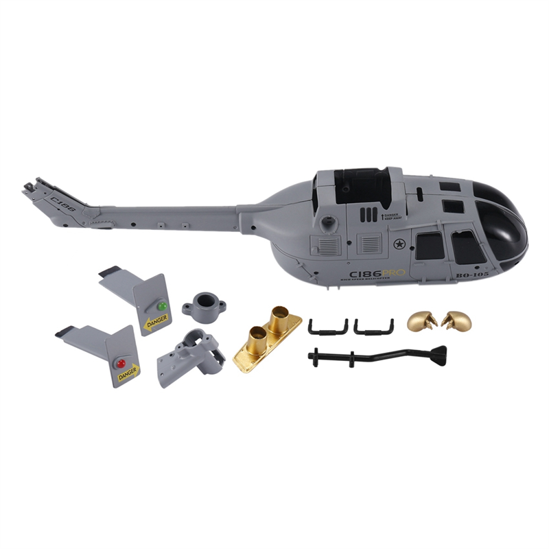 C186 C-186 Pro Shell Cover Set - đánh giá và giá Rc Helicopter Coaxial