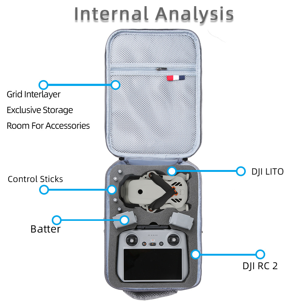 For DJI Lito 1/Lito X1 Portabl - đánh giá và giá Rc Helicopter Bag