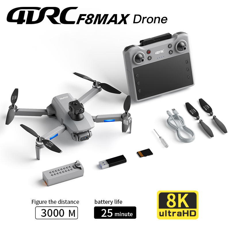 F8 MAX GPS Drone Professional  - đánh giá và giá Rc Helicopter Electric